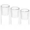 COFFRET 3 BOUGIES DOUBLE VERRE LED