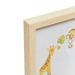 COFFRET CADRE EMPREINTE JUNGLE AVEC TAMPON 31.6X22.6CM