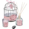 COFFRET CAGE AVEC DIFFUSEUR ET BOUGIE LOLA