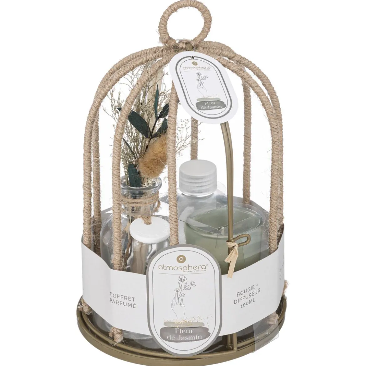 COFFRET CAGE CORDE PAOLA JASMIN