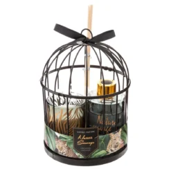 COFFRET CAGE DIFFUSEUR ET BOUGIE LOLA