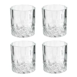 COFFRET CARAFE WHISKY ET VERRE X4 PIECES