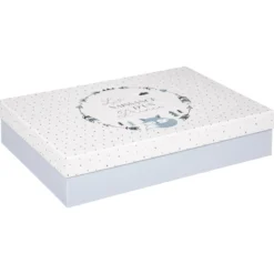COFFRET EMPREINTE RENARD D.38X8.4X26.8CM