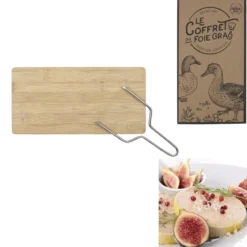 COFFRET FOIE GRAS LYRE ET PLANCHE DECOUPE