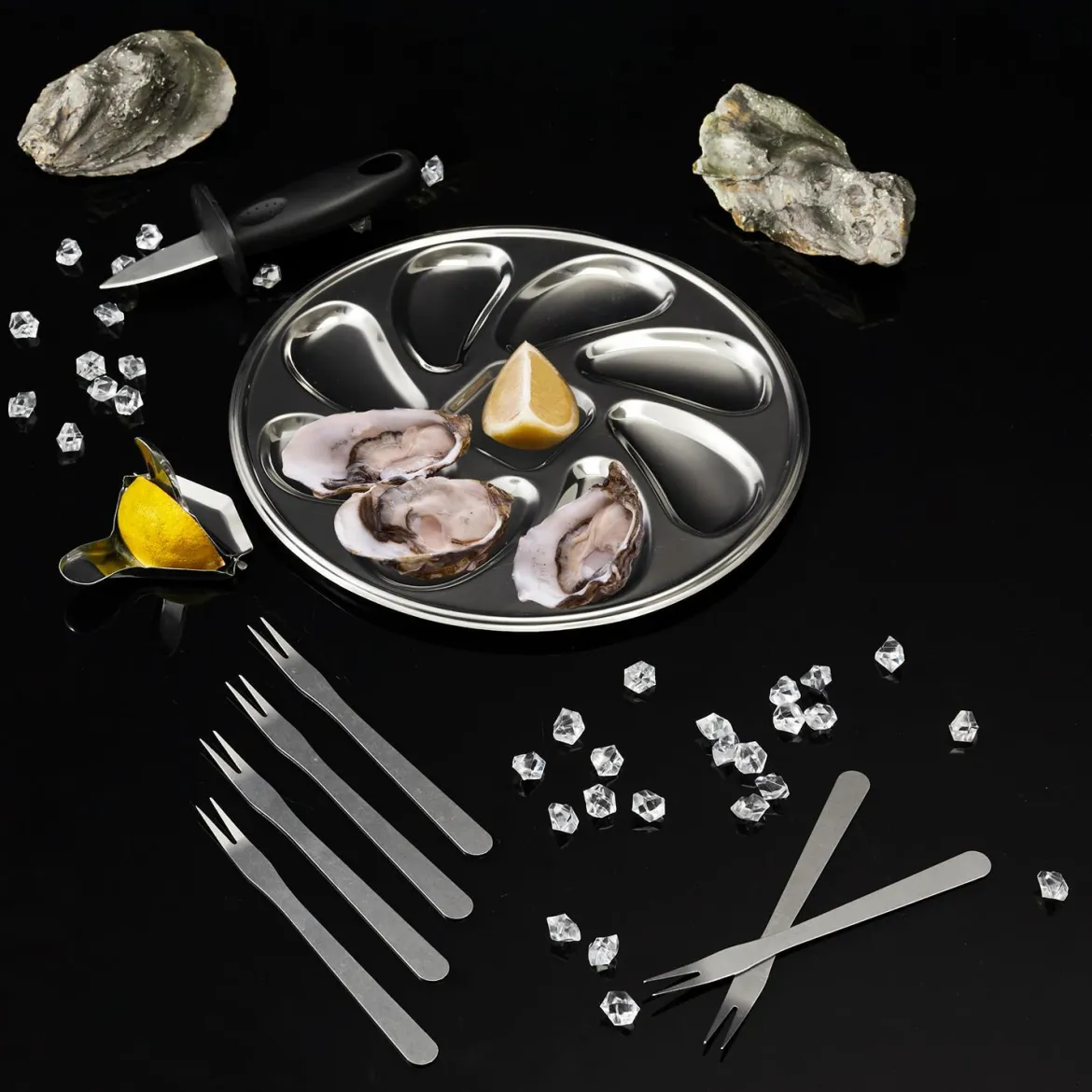 COFFRET HUITRE 9 PIECES