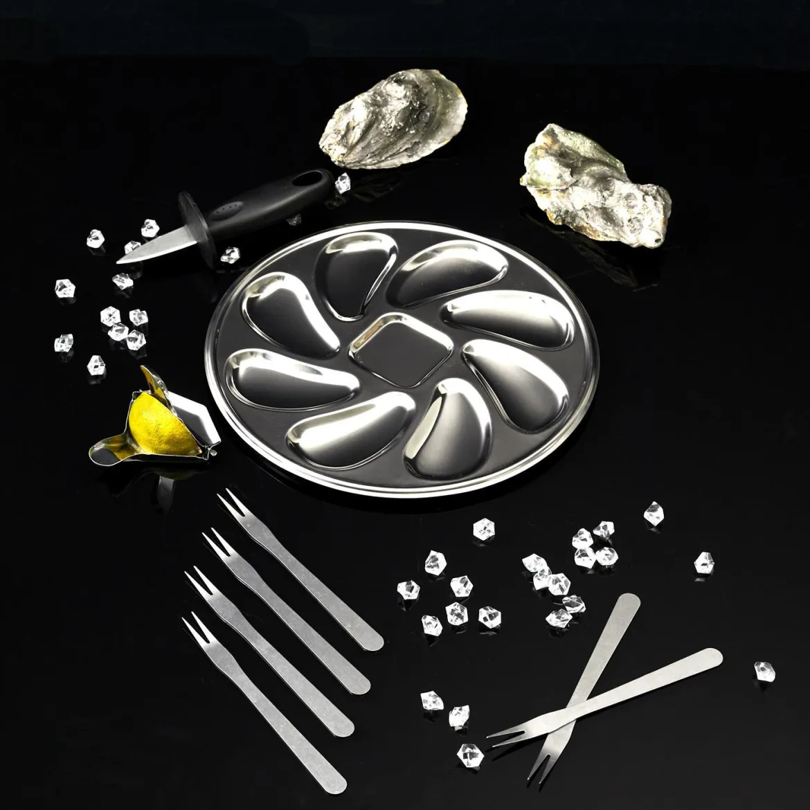 COFFRET HUITRE 9 PIECES