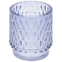 COFFRET PHOTOPHORE OUDY AVEC 4 BOUGIES VIOLET