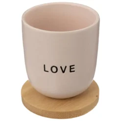COFFRET 4 TASSES MOTS 10CL