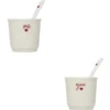 COFFRET 2 TASSES VALENTINE 10CL