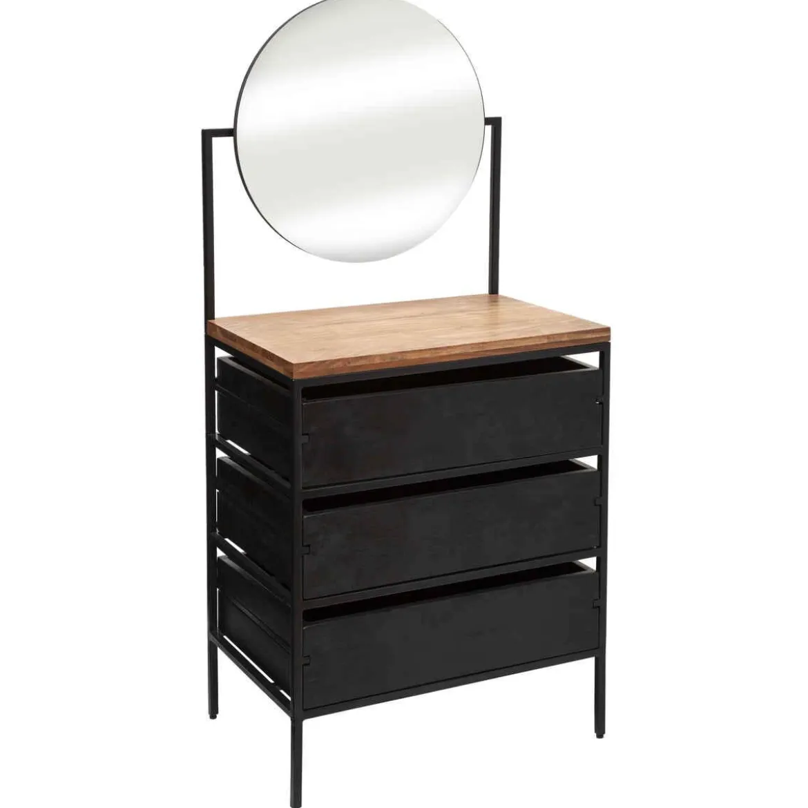COIFFEUSE ENTREE MIROIR YOHO D.60X40X136CM