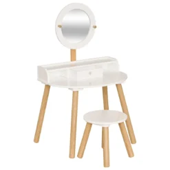 COIFFEUSE ET TABOURET NOMADE