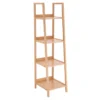 COLONNE 4 ETAGERES BAMBOU