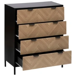 COMMODE CHEVRONS D.80X40X95CM