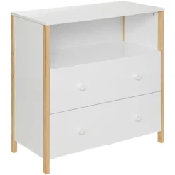 COMMODE KIMA BLANC BOIS
