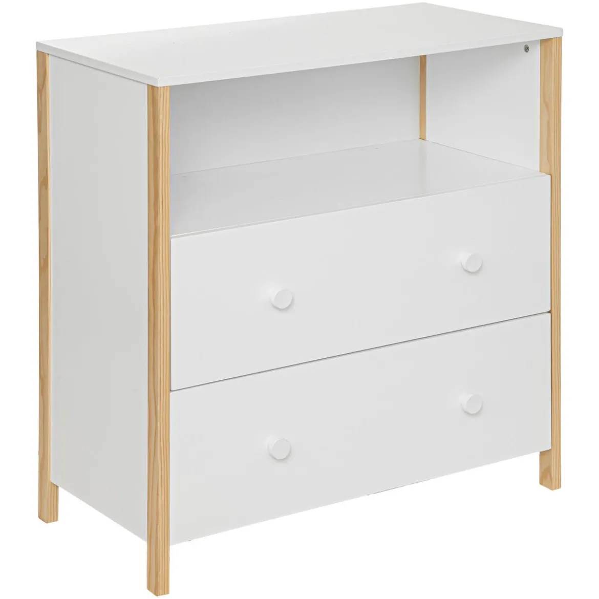 COMMODE KIMA BLANC BOIS