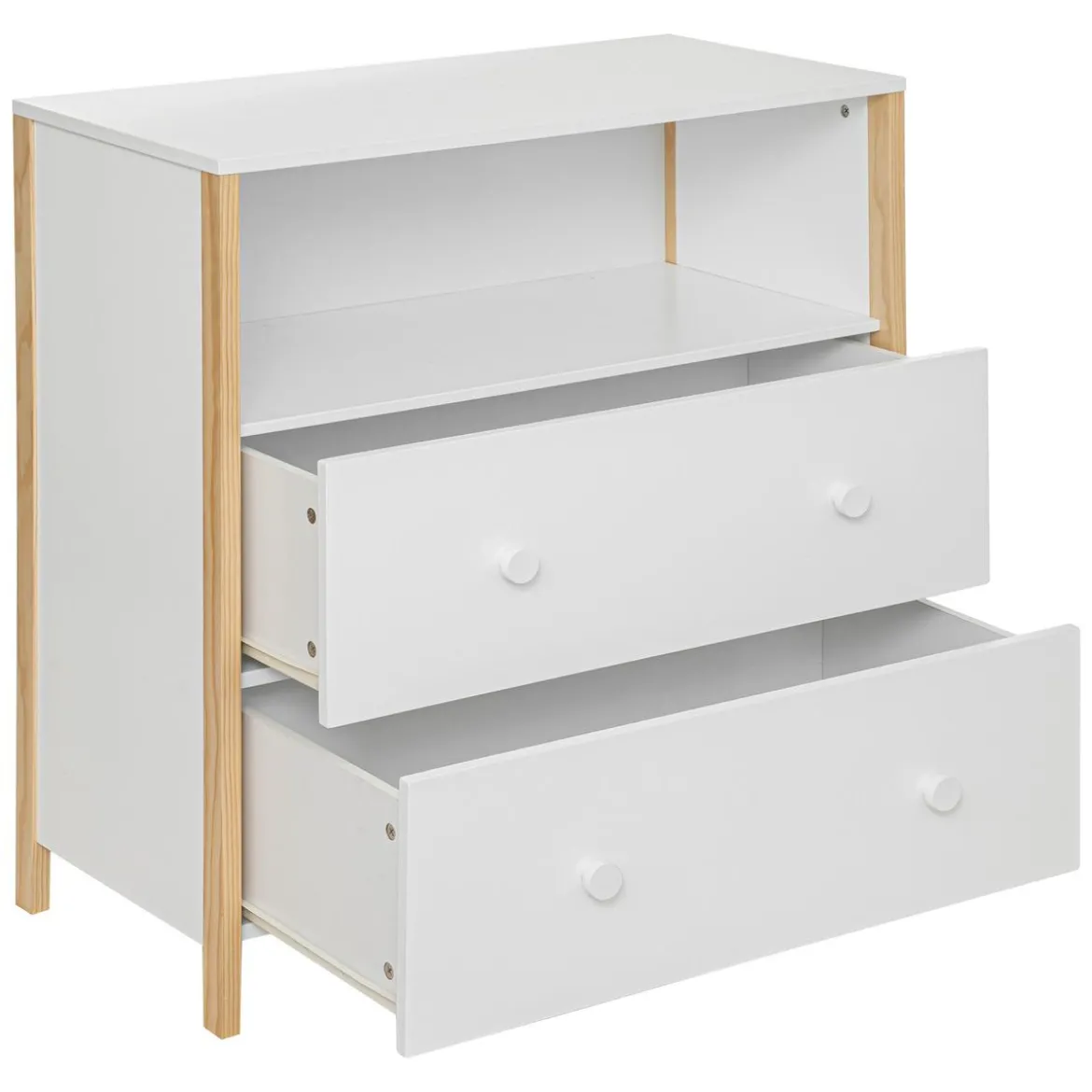 COMMODE KIMA BLANC BOIS