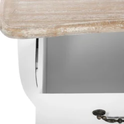 COMMODE 3 TIROIRS BLANC CHRYSA