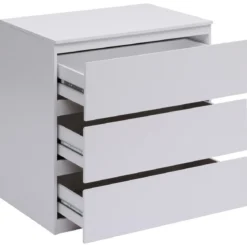 COMMODE 3 TIROIRS DOLO BLANC D.73X48X78CM