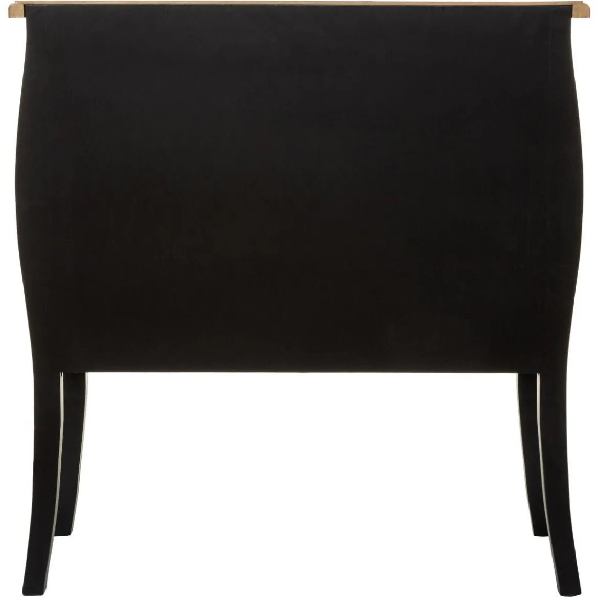 COMMODE 3 TIROIRS NOIR CHRYSA