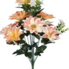 COMPOSITION BOUQUET VIOLET H.57CM