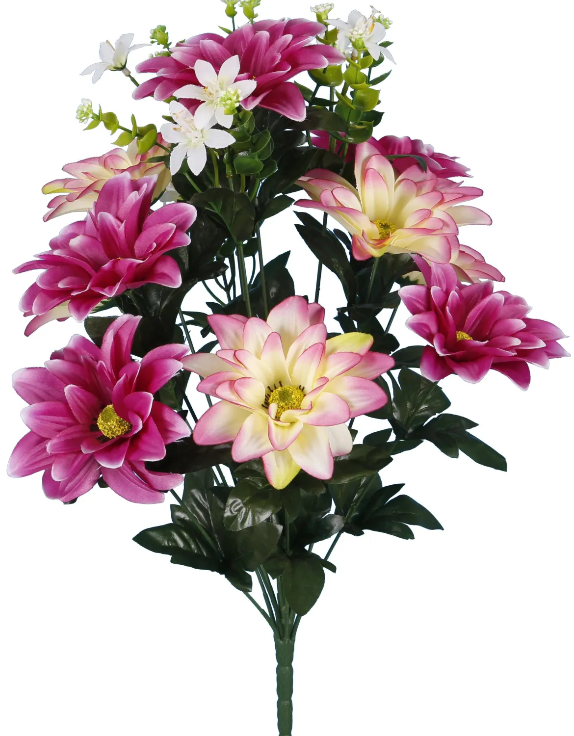 COMPOSITION BOUQUET VIOLET H.57CM
