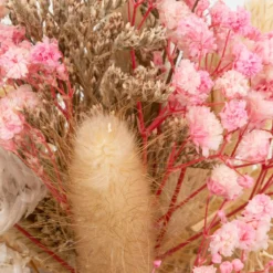 COMPOSITION FLEUR NATUREL BOULE PRIA D.12CM