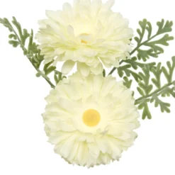 COMPOSITION FLEURS CERAMIQUE BINA H.19CM