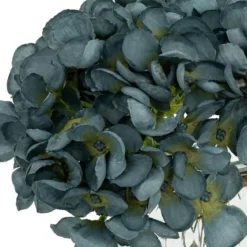COMPOSITION HORTENSIAS DEAN VASE VERRE H.22CM