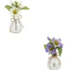 COMPOSITION VASE VERRE NELA H.17CM