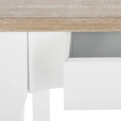 CONSOLE CHRYSA 2 TIROIRS BLANC