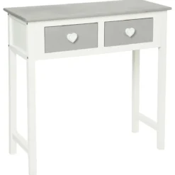 CONSOLE COEUR LEONCE 2 TIROIRS