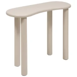 CONSOLE OLAO PIN IVOIRE D.100X40X80CM