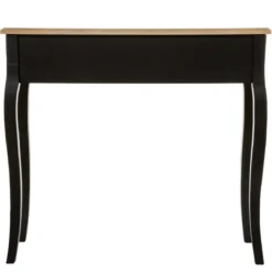 CONSOLE 2 TIROIRS NOIR CHRYSA