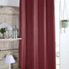COPENHAGUE RIDEAU OCCULTANT 140X260CM ROUGE