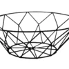 CORBEILLE A FRUITS METAL NOIR D.26CM