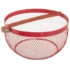 CORBEILLE MESH 29CM RETRO AVEC POIGNEE
