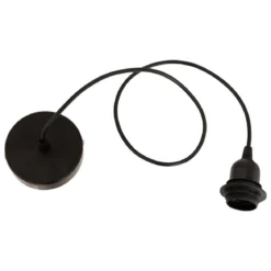 CORDON ELECTRIQUE METAL NOE NOIR L.80CM