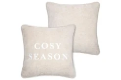COSYLIFE COUSSIN 45X45CM BEIGE