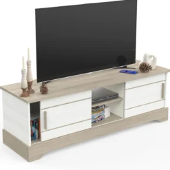 COTTAGE BANC TV 2 PORTES COULISSANTES