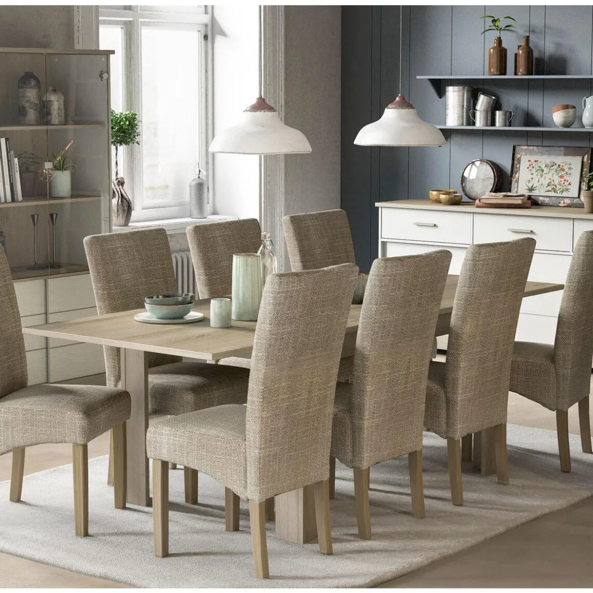 COTTAGE TABLE EN 170 230X90 AVEC ALLONGES