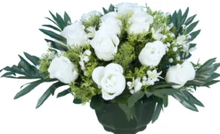 COUPE BOUTON FLEURETTE GYSPO H29CM ASSORTIS