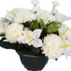 COUPE CHRYSANTHEME CALA ORCHIDEE