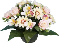 COUPE DAHLIA ROSETTE ORCHIDEE