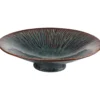 COUPE EMAIL REACTIF EFFET CORAIL BLEU MARRON 23CM