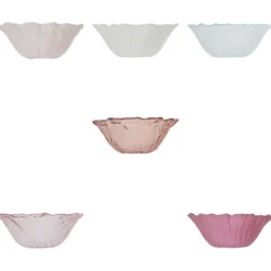 COUPELLES VERRE FLEUR