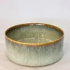 COUPELLE VERT PORCELAINE EMAIL REACTIF 12CM