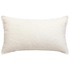 COUSSIN BOUCLETTE SOANA IVOIRE 30X50CM
