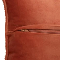 COUSSIN BOUCLETTE SOANA TERRACOTTA 45X45CM