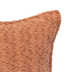 COUSSIN BOUCLETTE SOANA TERRACOTTA 45X45CM