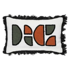 COUSSIN BRODE BOUCLETTE JAIKO 30X50CM